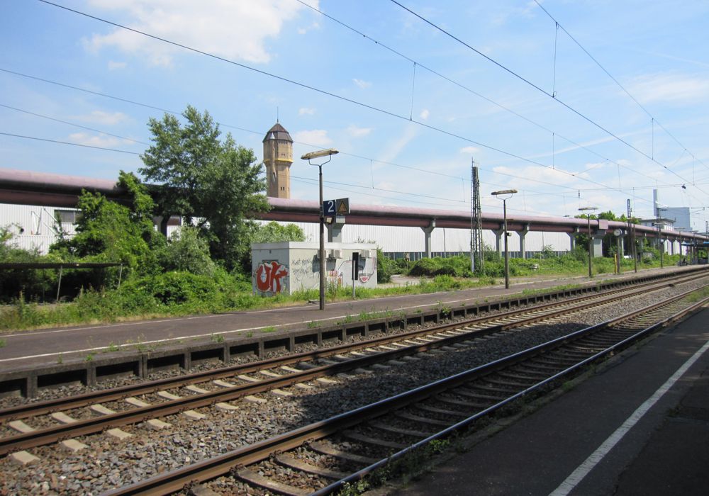 Kreuzung DB-Strecke Mannheim - Rastatt mittels Horizontalspülbohrung