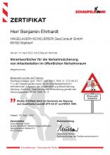 RSA-Zertifikat Benjamin Ehrhardt